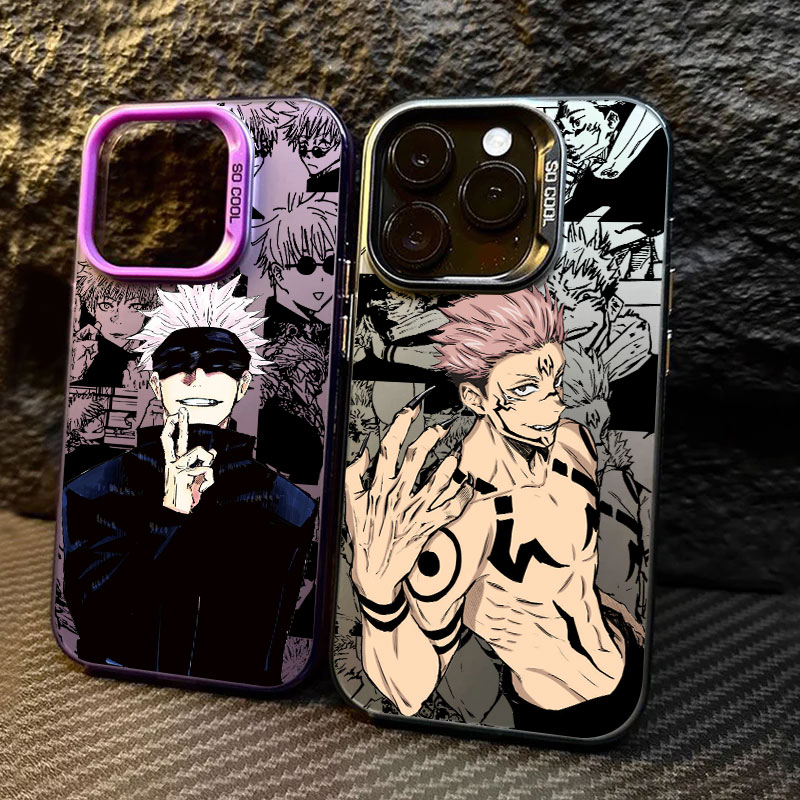 Phone Cases Jujutsu Kaisen - เคสโทรศัพท์ลายอนิเมะ จูจุสึ ไคเซ็น ซุคุนะ โกโจ ซาโตรุ