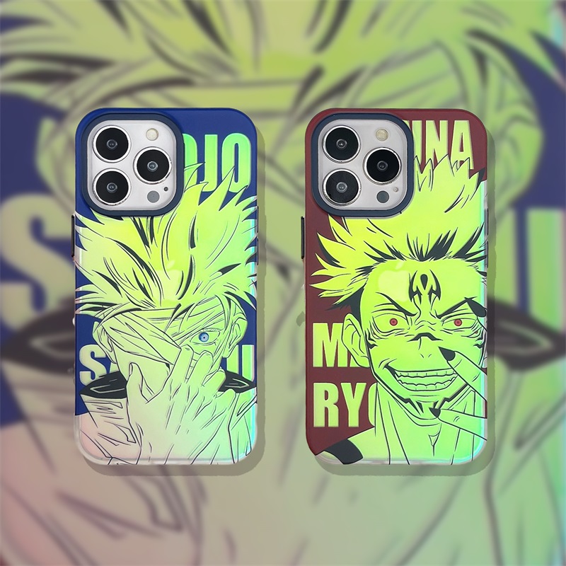Phone Cases Jujutsu Kaisen - เคสโทรศัพท์ลายการ์ตูนอนิเมะน่ารัก Jujutsu Kaisen Ryomen Sukuna สำหรับ