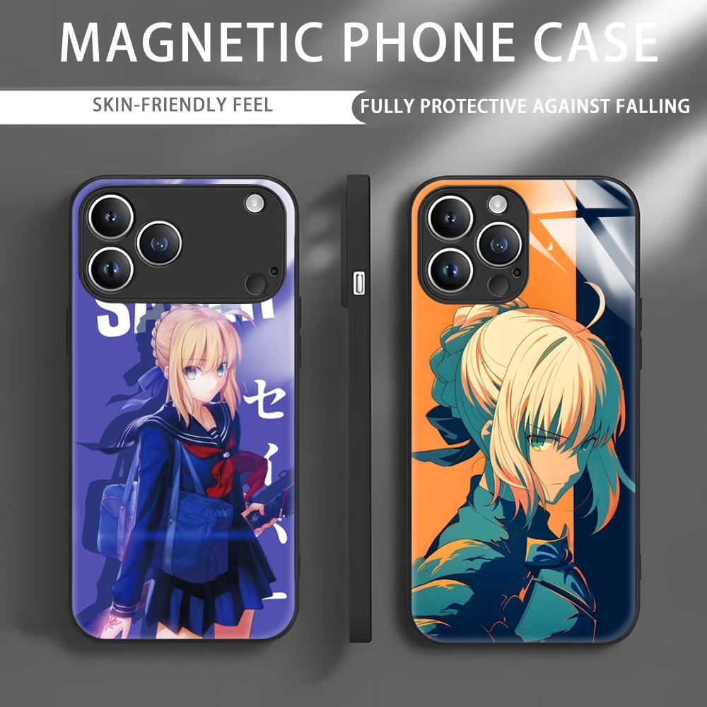 Phone Cases Xr Iphone - เคสโทรศัพท์ลายอนิเมะ Fate S-Saber สำหรับ iPhone 17