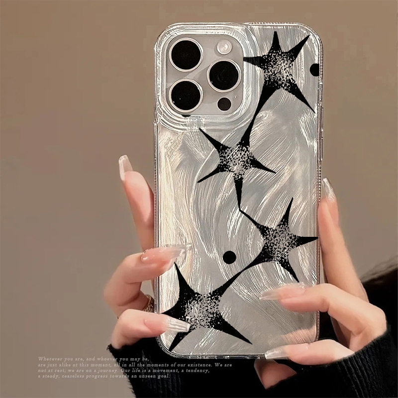 Phone Cases Xr Iphone - เคสโทรศัพท์ลายดาวระยิบระยับสุดเทรนดี้ สำหรับ iPhone 17 16 Pro