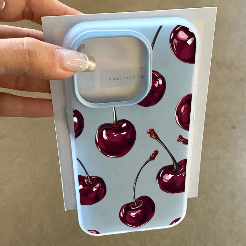 เคสโทรศัพท์ลายเชอร์รี่สีแดง สำ - Phone Cases Galaxy A16 5G บทวิจารณ์และราคา