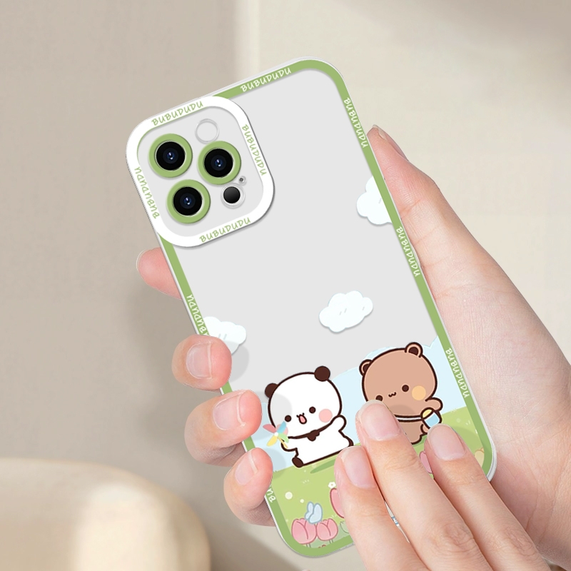 เคสโทรศัพท์ใสลายคู่รักน่ารัก B - Phone Cases Galaxy A16 5G บทวิจารณ์และราคา