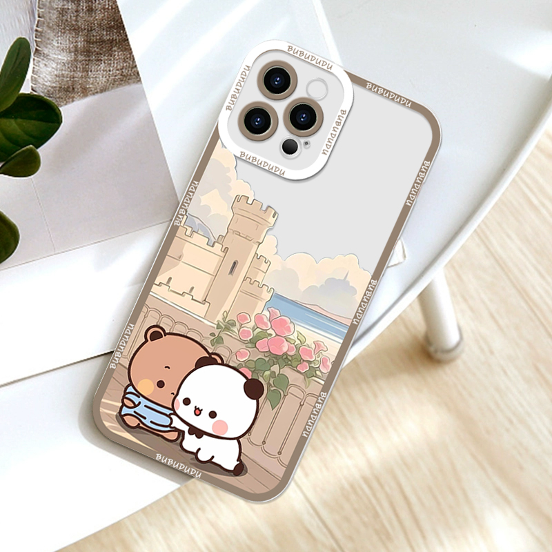 เคสโทรศัพท์ใสลายคู่รักน่ารัก B - Phone Cases Galaxy A16 5G บทวิจารณ์และราคา