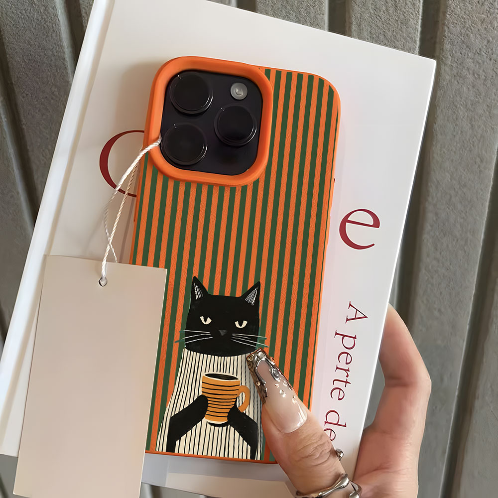 เคสโทรศัพท์ลายแมวตลกพร้อมลายลิ - Phone Cases Xr Iphone บทวิจารณ์และราคา
