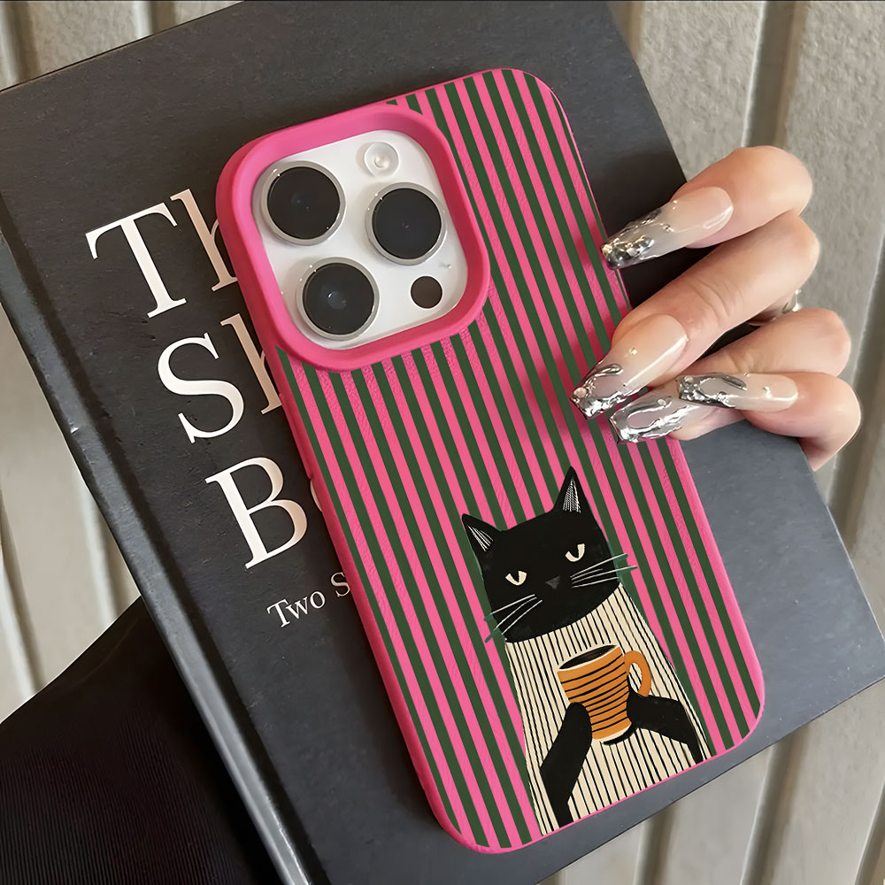 เคสโทรศัพท์ลายแมวตลกพร้อมลายลิ - Phone Cases Xr Iphone บทวิจารณ์และราคา