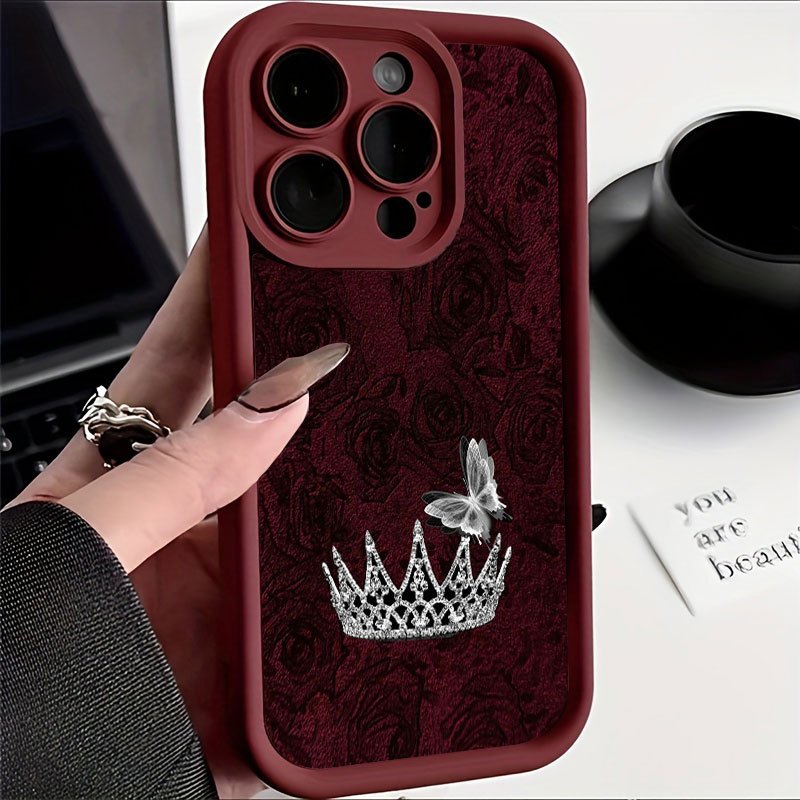 เคสโทรศัพท์ลายกุหลาบแดง มงกุฎส - Phone Cases Iphone 13 บทวิจารณ์และราคา
