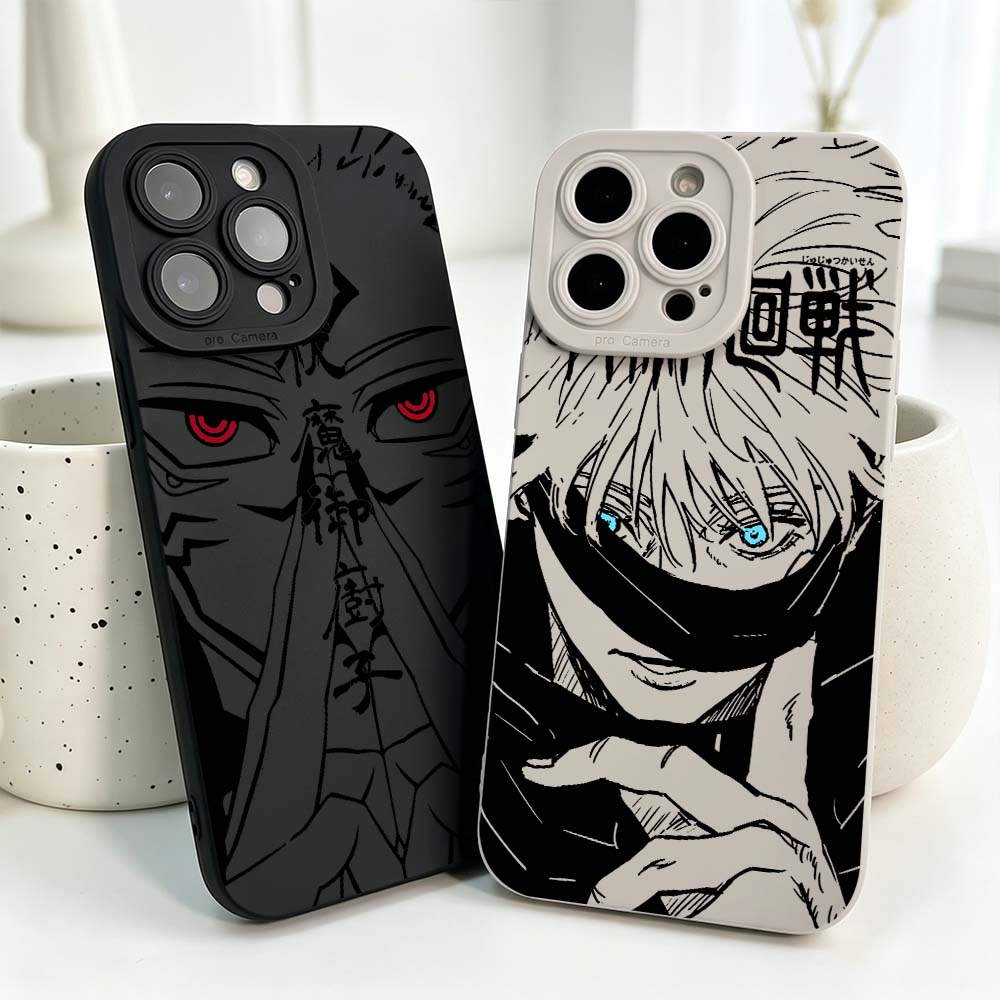 เคสซิลิโคนลายอนิเมะ Jujutsu Ka - Phone Cases Jujutsu Kaisen บทวิจารณ์และราคา