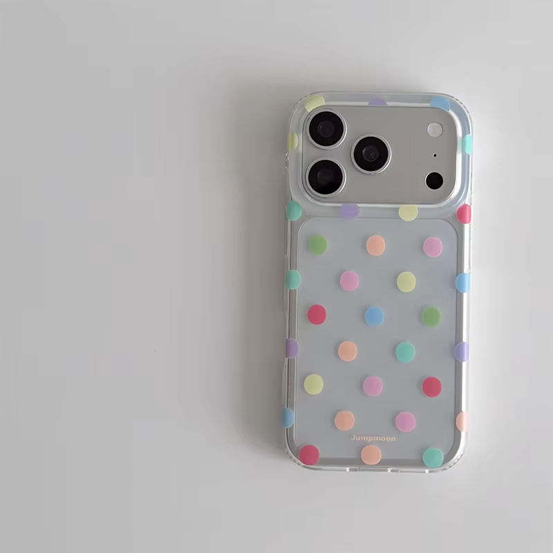 เคสโทรศัพท์ลายจุดสีสันสดใสสไตล - Phone Cases For Iphone 16 บทวิจารณ์และราคา